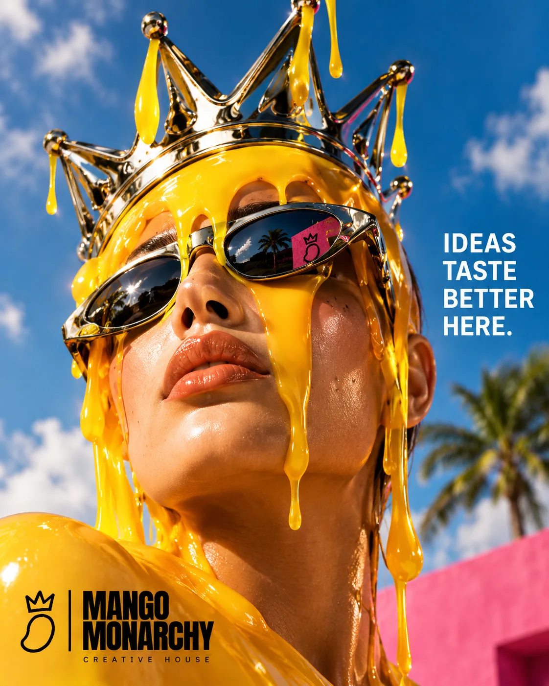 Mango Monarchy visual identity